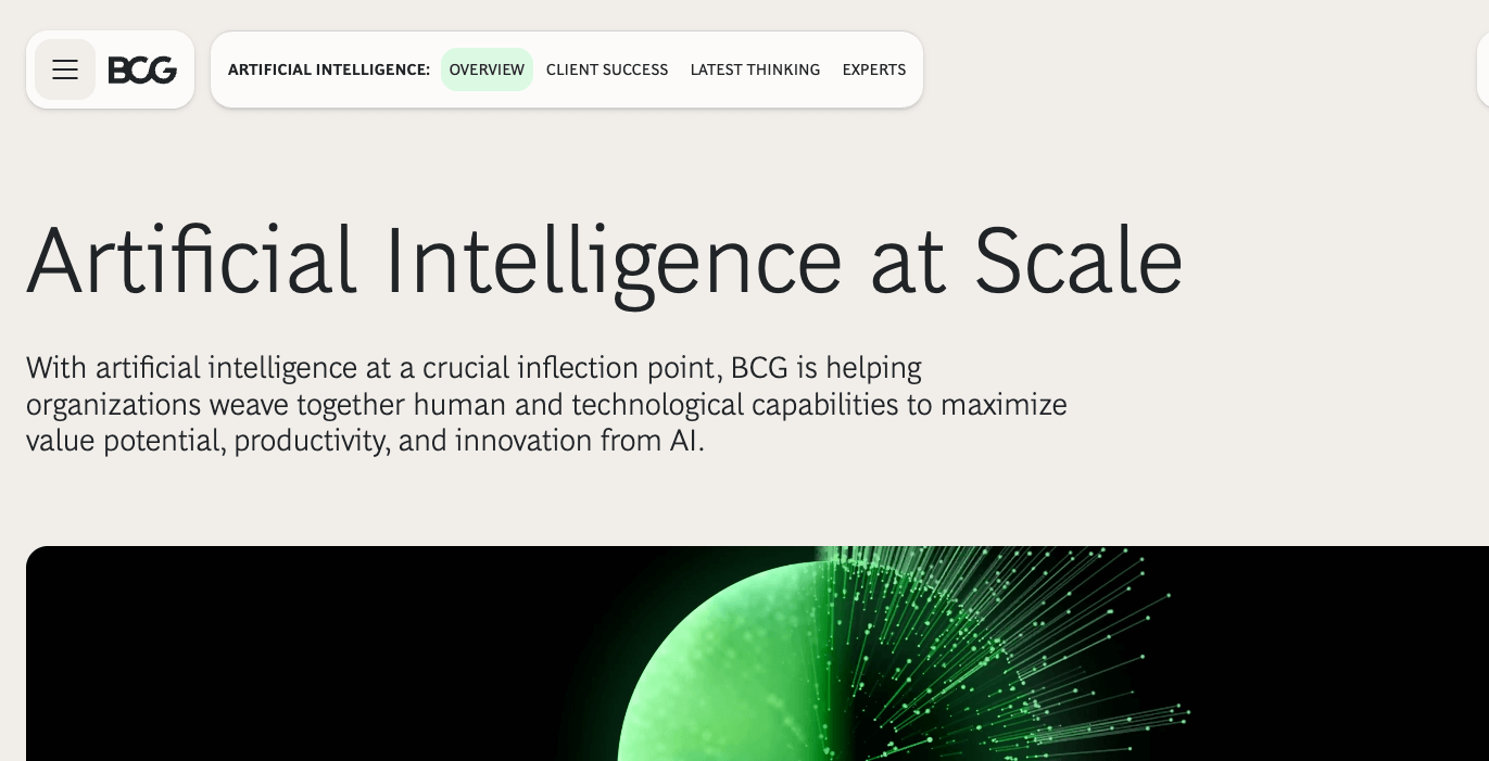 BCG one of the top AI consultancy firms