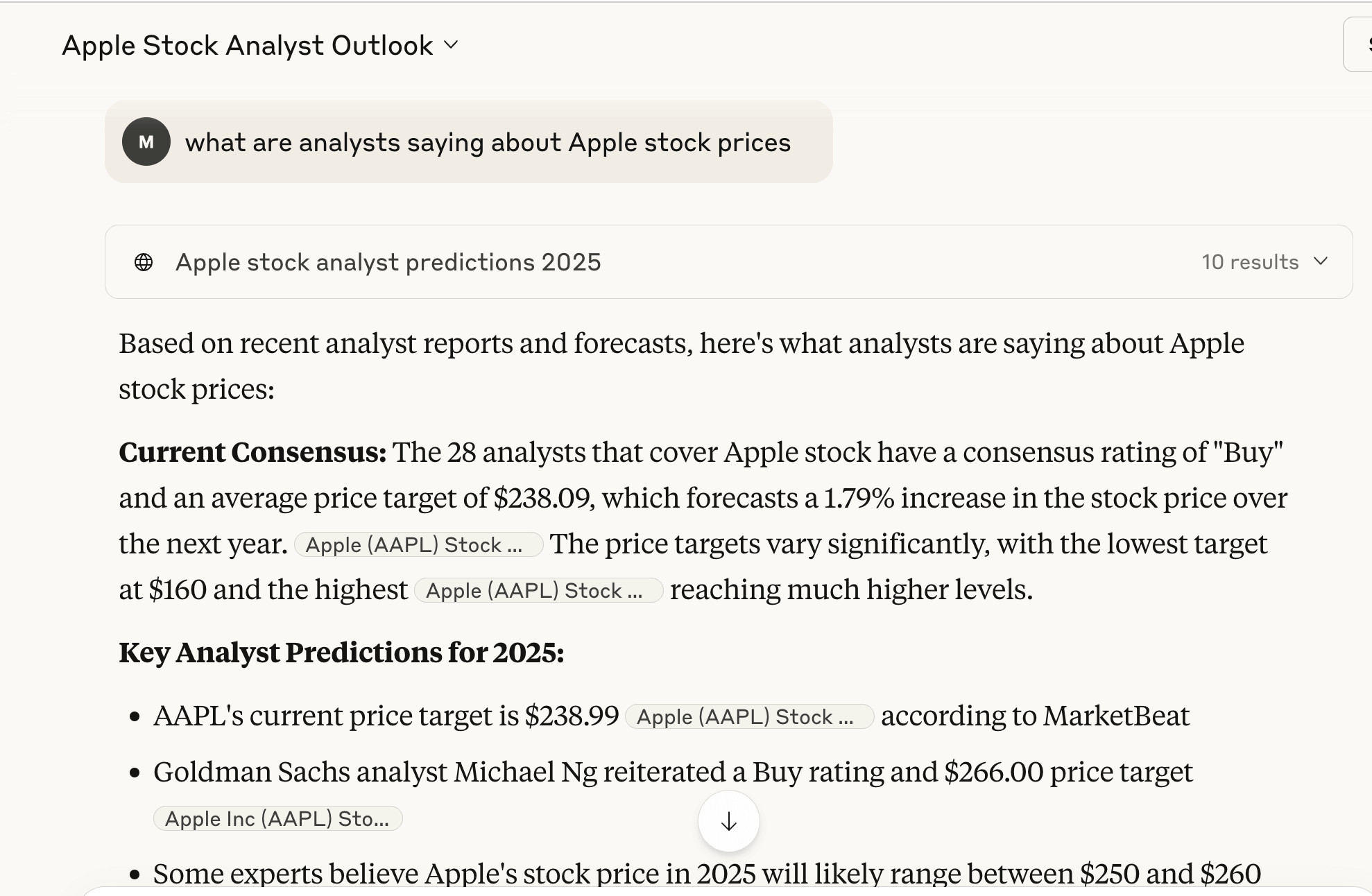 Perplexity Finance
