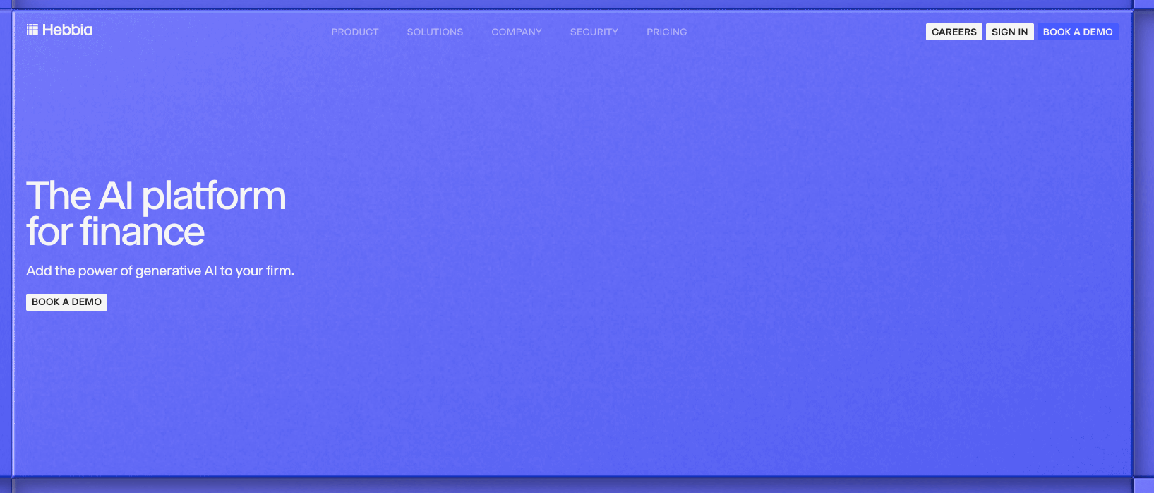 Hebbia is one of the best AI tools for investment banking