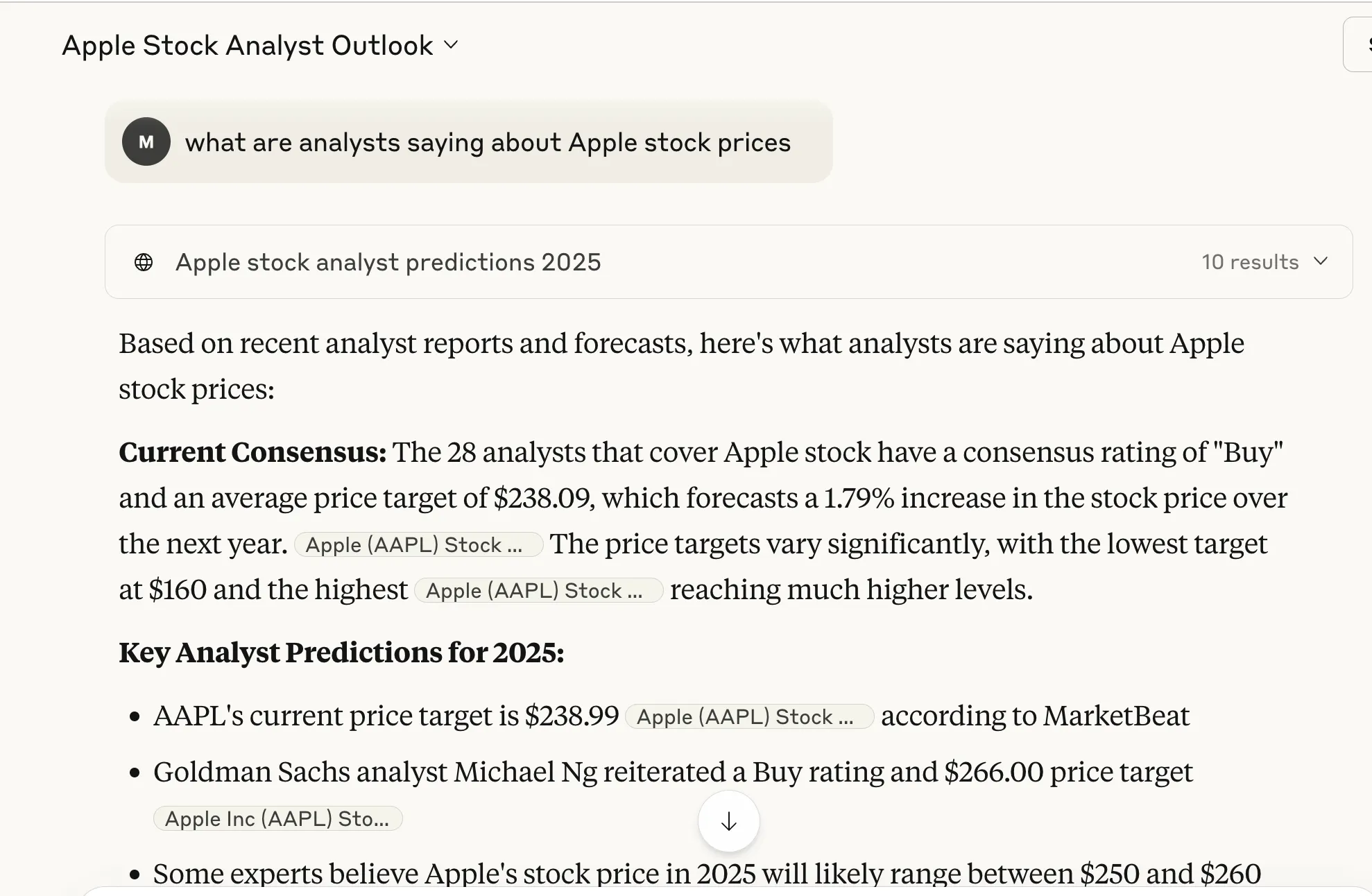 Perplexity Finance