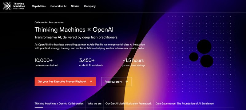 thinking machines AI strategy consulting