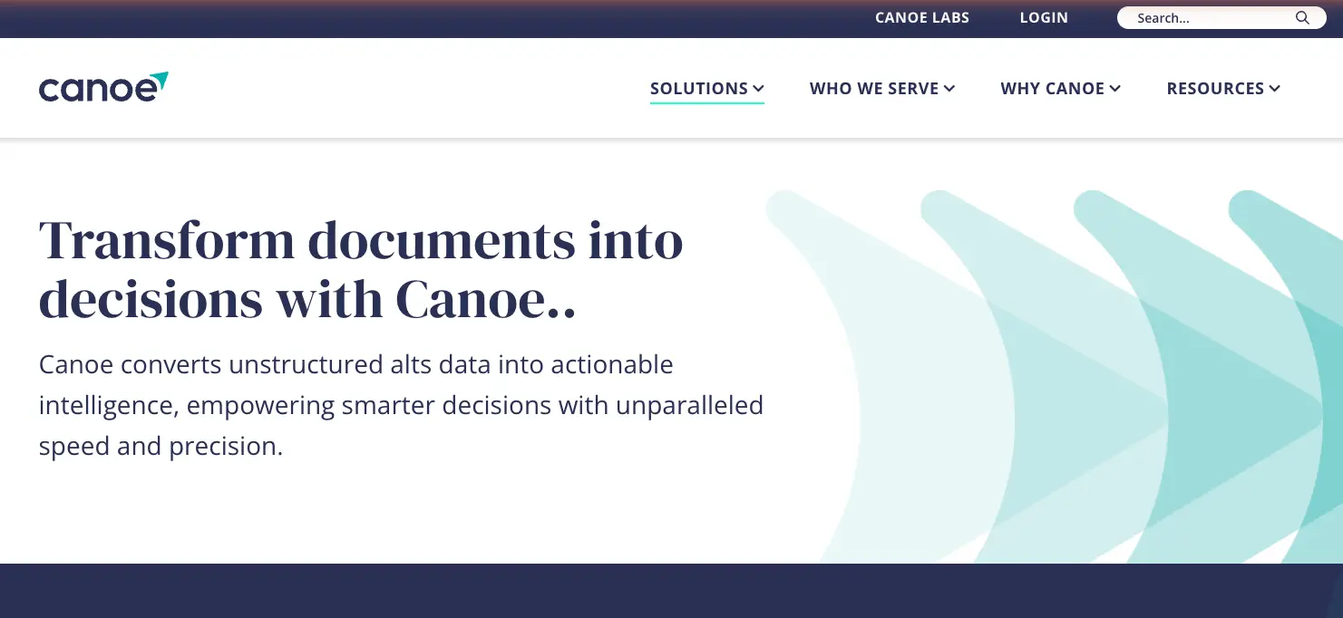 Canoe Intelligence is one of the Best AI Tools For Private Equity and Venture Capital Firms