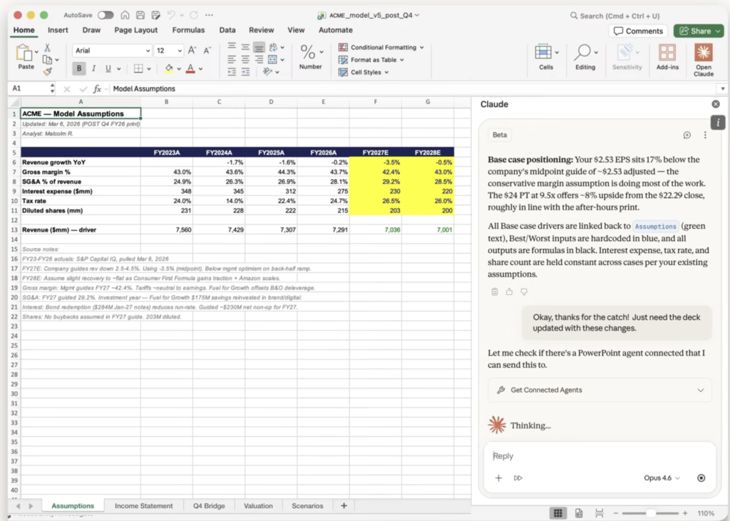 What can you do with Claude Cowork - create spreadsheets