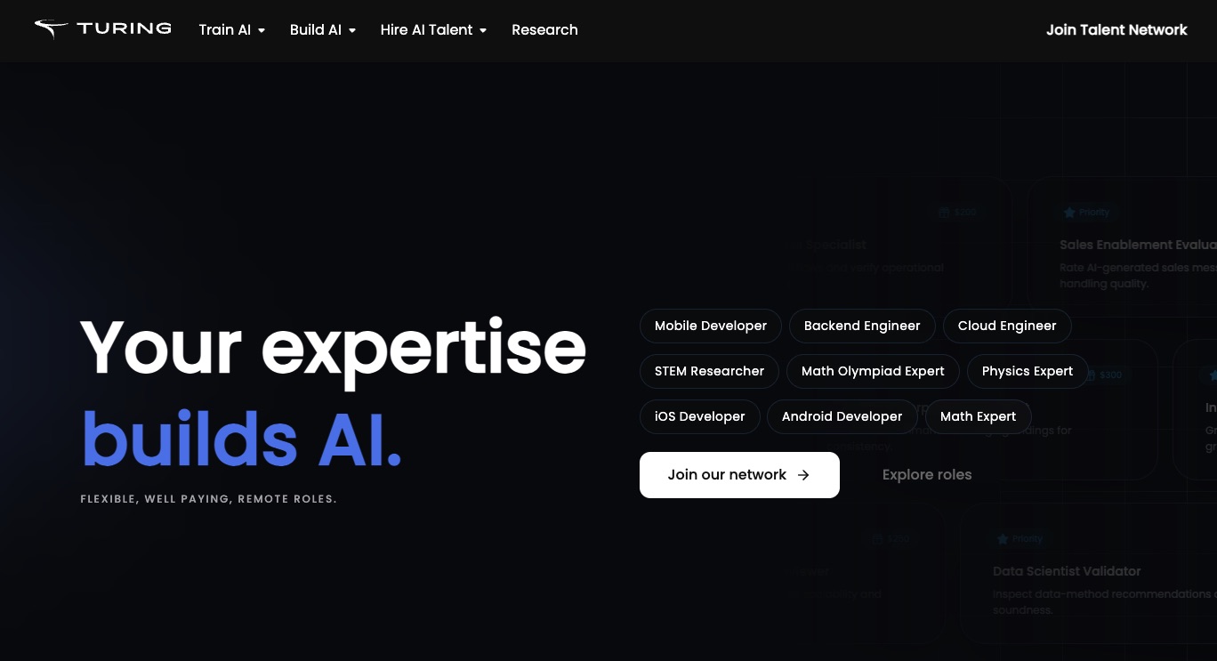 Turing ai adoption training