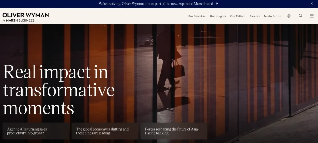Oliver Wyman is a Capco competitor