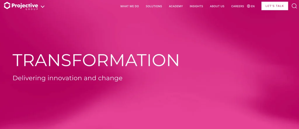 Projective is a Capco competitor